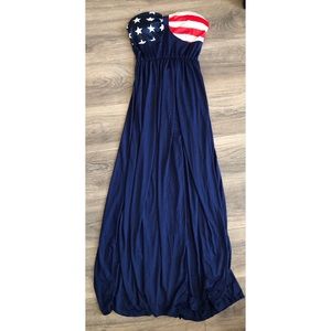 American Flag Maxi Dress